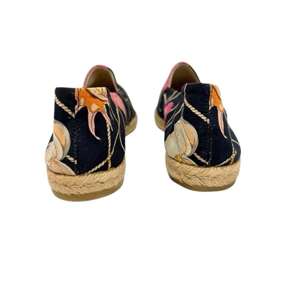 Gucci Vintage Seashell Print Canvas Espadrilles Flat EU Size 39 US - Picture 9 of 13